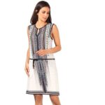 Bild von Freizeitkleid »weiß-bunt-gemustert«