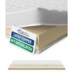 Bild von AM Qualitätsmatratzen | Premium Latex-Topper 120 x 200 cm