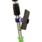 Bild von Axis24 GmbH Axis Line Handyhalterung für Teleskopstangen Universalhalterung Smartphone, I-Phone, Bildschirm, GPS-Fahrradcomputer Handyhalterung schwarz