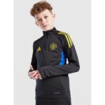 Bild von adidas Manchester United FC European Trainingsoberteil Kinder, Schwarz – unisex – Size: 13-14Y