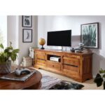 Bild von Massivmoebel24.de TV-Board Akazie 170x40x55 honig lackiert OXFORD #0324