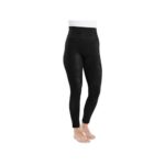 Bild von MUK LUKs Damen-Leggings Leder-Optik breiter Bund 7/8 Länge female