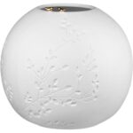 Bild von räder GmbH räder Zuhause Porzellangeschichten Vase Ast Vogel gold H 22 cm D 25 cm