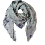 Bild von Mala Alisha Tücher & Schals – Schal Muted Glacier aus Woll-Mix – Gr. unisize – in Blau – für Damen