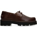 Bild von Sacha Braune Bootsschuhe aus Leder 38 Frau