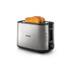 Bild von Philips Viva Collection Toaster – 2 Scheiben, breite Toastkammer, Metall HD2650/90