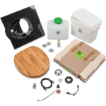 Bild von Kildwick EasyLoo Trenntoilette Bausatz mit Lüfter 5V schwarz