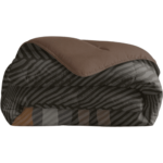 Bild von Zelesta Royalbed – Brown Stripes – 200x200cm