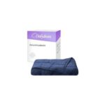 Bild von Gewichtsdecke für Erwachsene aus flauschigem Fleece, Edition “Blau”