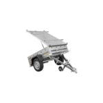 Bild von UNITRAILER Einachsanhänger 750 kg 150×106 Garden Trailer 150 KIPP mit Alu-Deckel