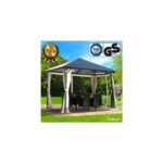 Bild von BRAST Alu Gartenpavillon SUMMERDREAM 3x3m beige