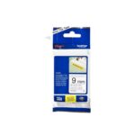 Bild von Original Brother P-Touch 1250 (TZE-S221) Schriftband 9mm/8m Schwarz auf Weiss