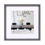 Bild von Walther Kunststoffrahmen Steel Style ES330D 30x30cm stahl