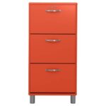 Bild von Tenzo Malibu Schuhschrank Metall/Holzwerkstoff 58x24x121 cm