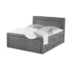 Bild von Jette Home Boxspringbett Jette Frame – grau – Materialmix – 164 cm – 129 cm – Möbel Kraft