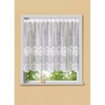 Bild von Kleinfenster-Store mit Stangendurchzug, Weiss, Größe 899 (H100xB200 cm)